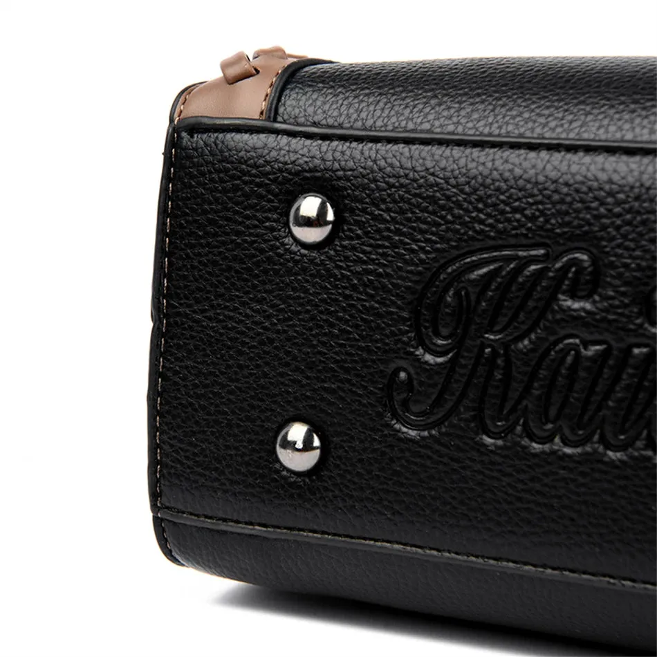 Luxury Designer Multi Layered Women's Handbag 2024 Trendy High Quality Soft Leather Messenger Bag Women's Shoulder Crossbody Bag
