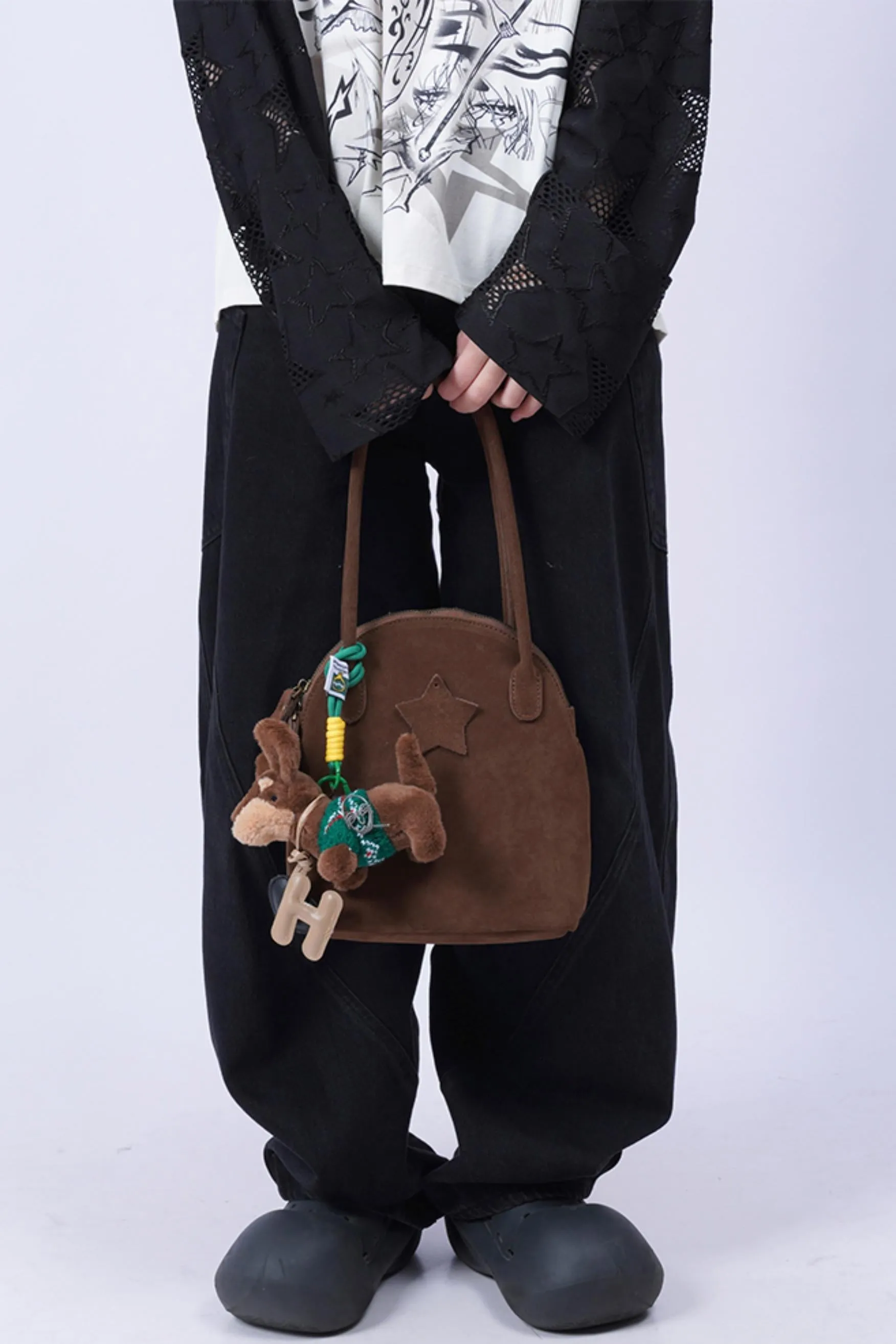 Luxury Suede Hobo Bag