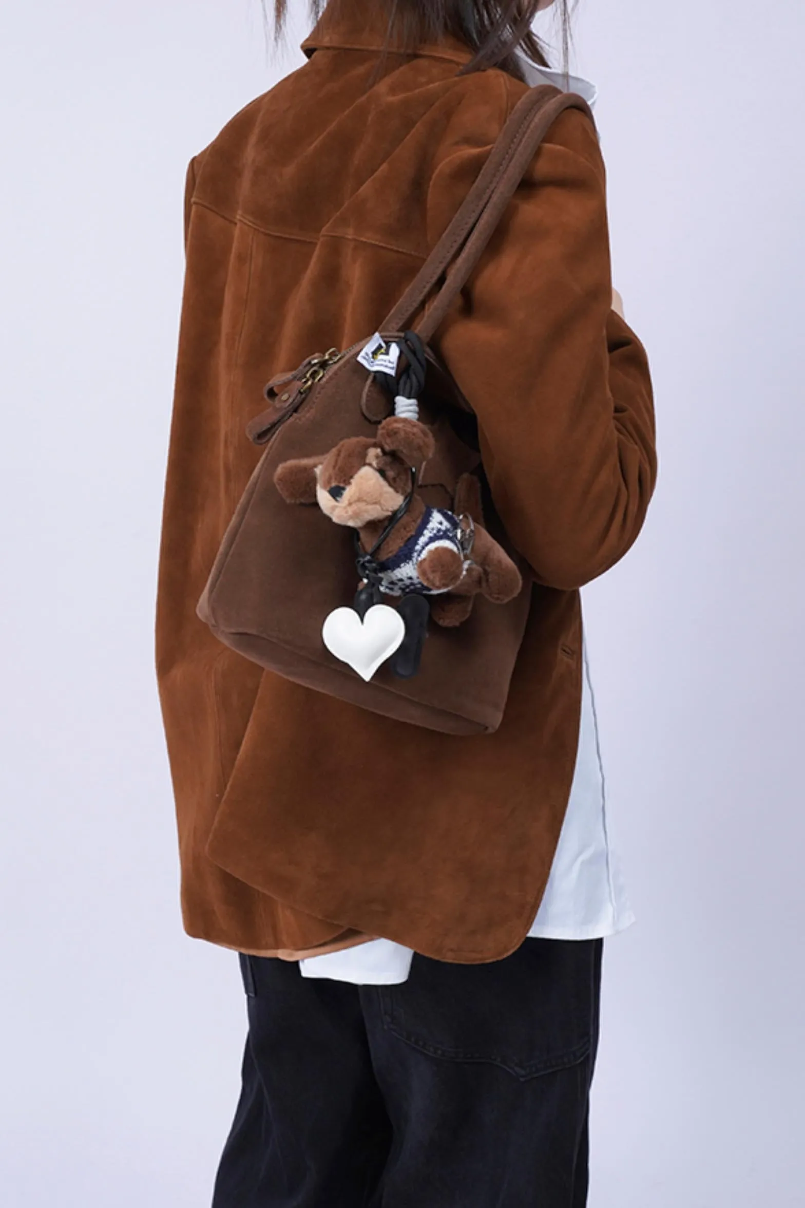 Luxury Suede Hobo Bag