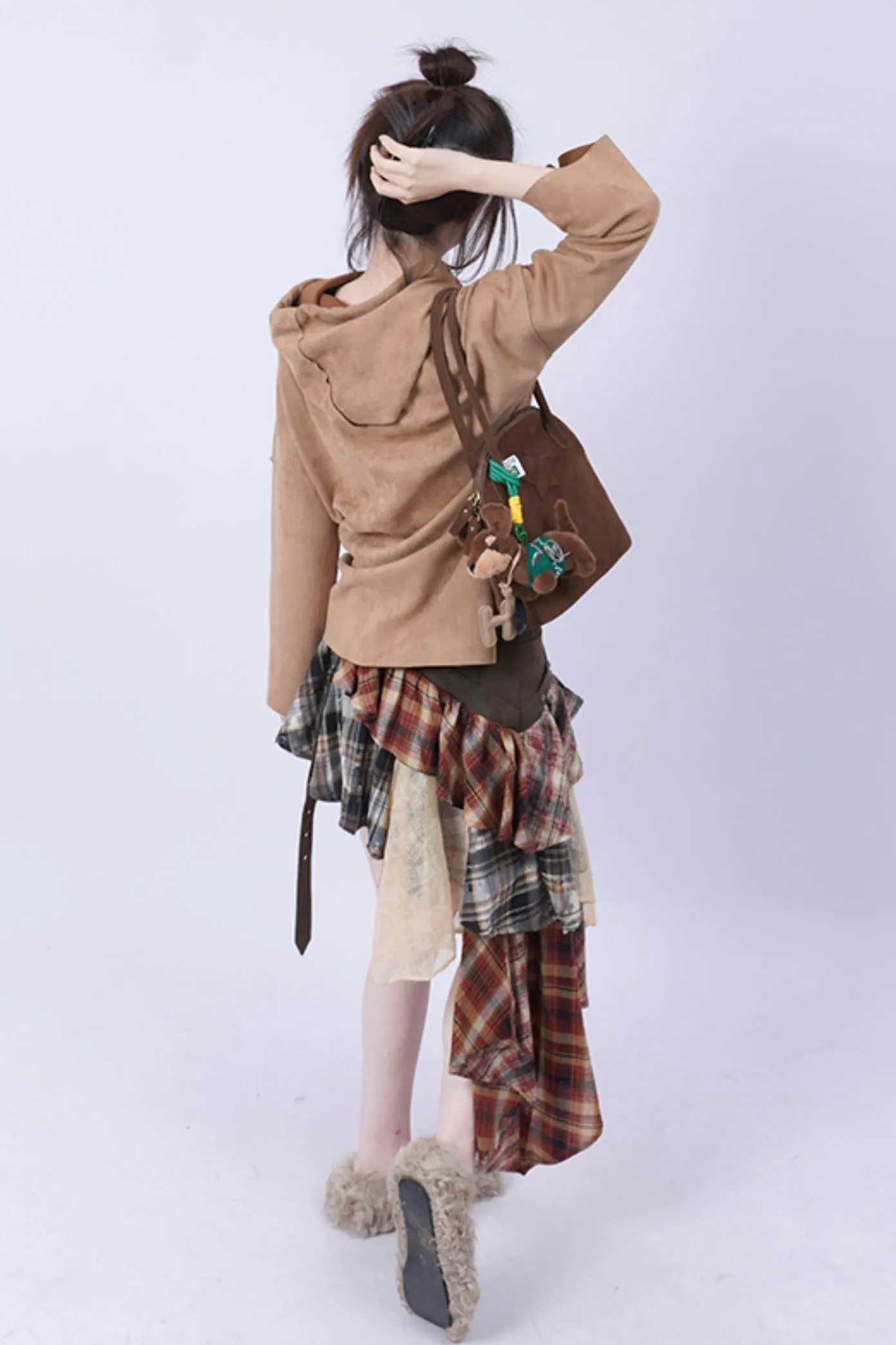 Luxury Suede Hobo Bag