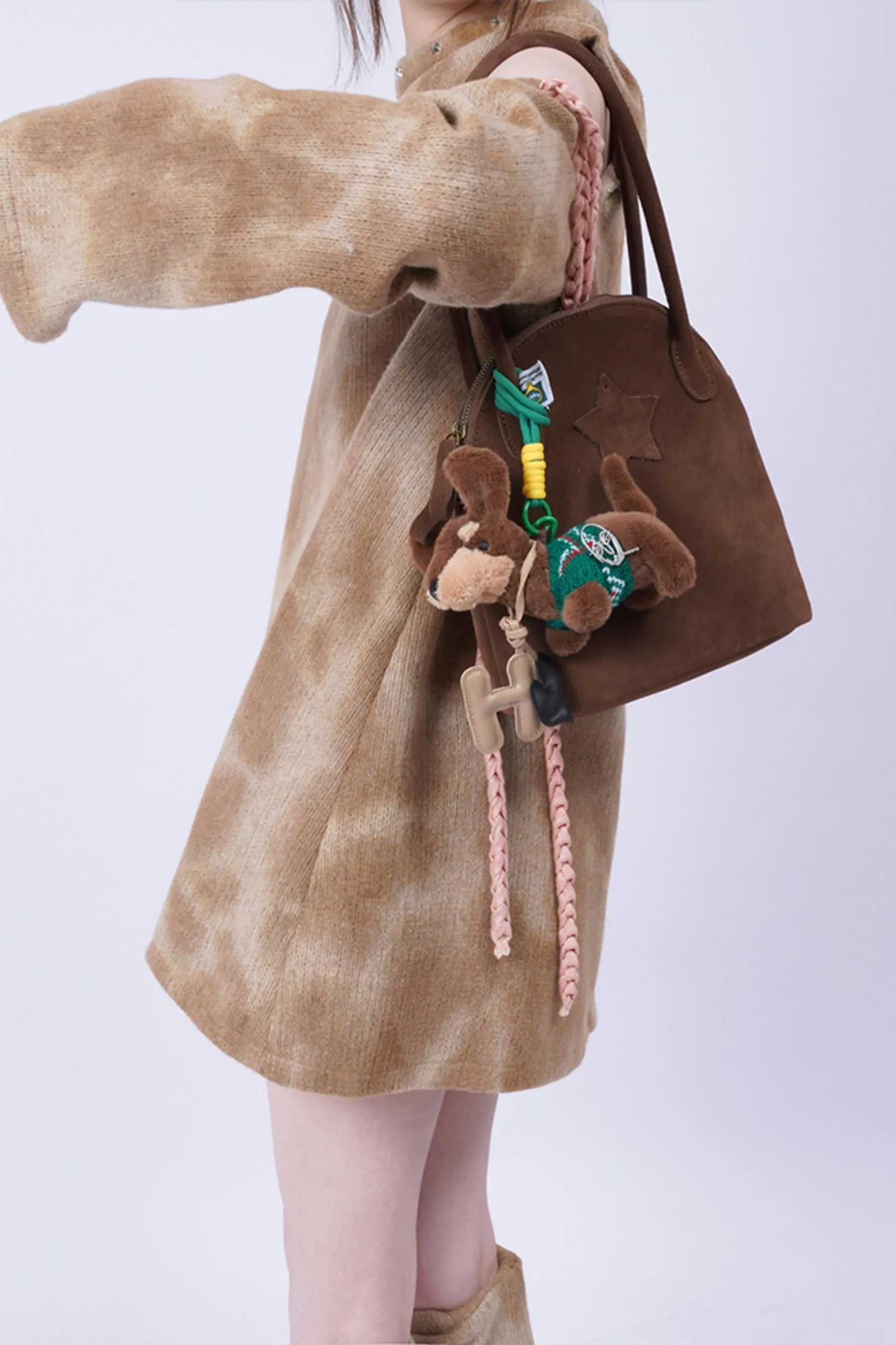 Luxury Suede Hobo Bag