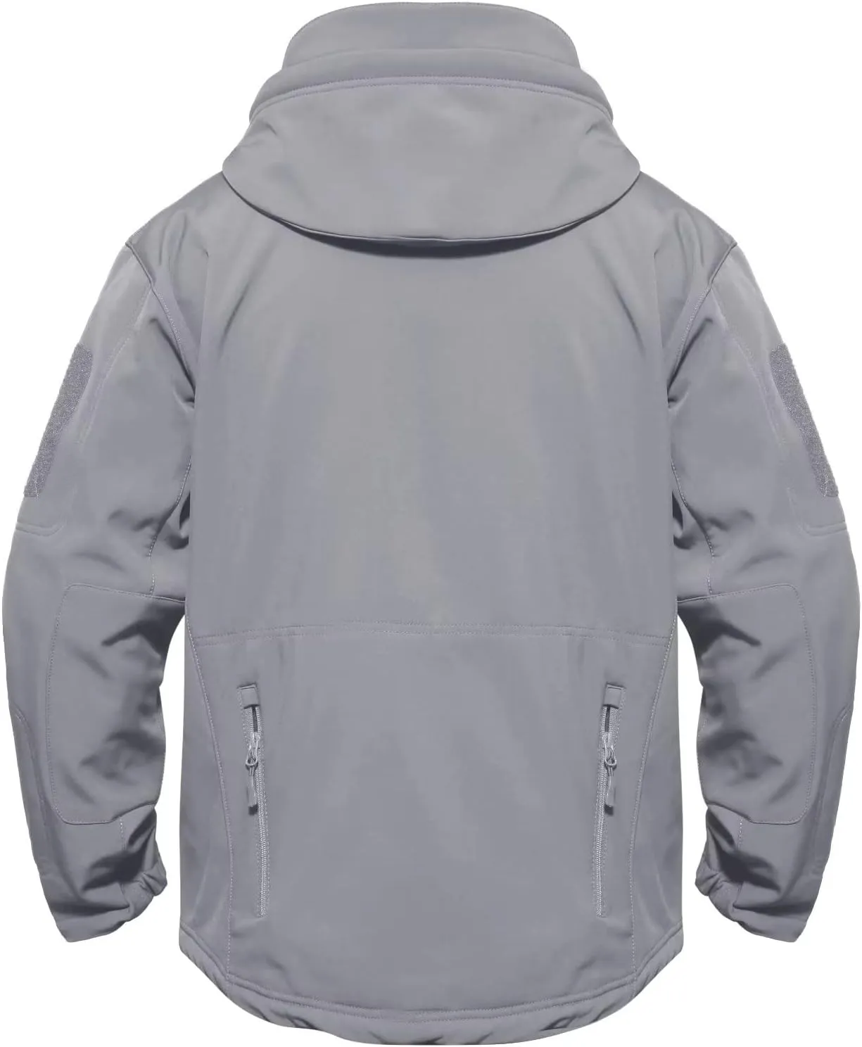 MAGCOMSEN Men's Tactical Jacket 7 Pockets Performance Fleece Lined Water Resistant Soft Shell Winter Coats