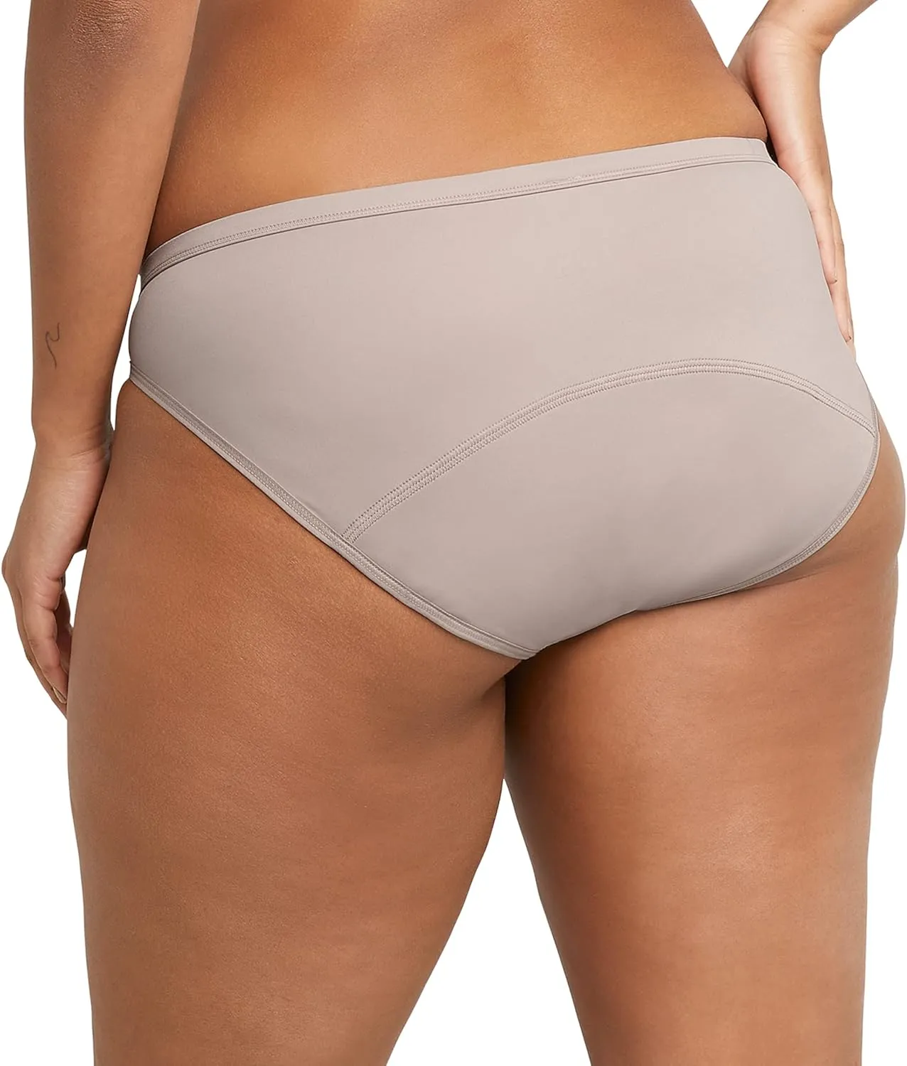 Maidenform Women's Period Bikini Underwear Moderate Absorbency 3 Pack