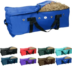 Majestic Ally 1200 D Nylon Fabric Large 44” x 20” x 16” and Extra Large 52" x 27" x21" Heavy-Duty Hay Bale Storage Bag (Royal Blue, Large)