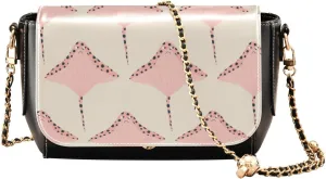 Manta Rays Cross Body Sling Bag for Women Shoulder Bag Large Sling Bag with Adjustable Strap Pink Coral
