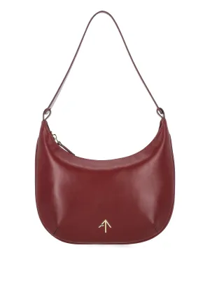 Manu Atelier Mini Hobo Purple Shoulder Bag