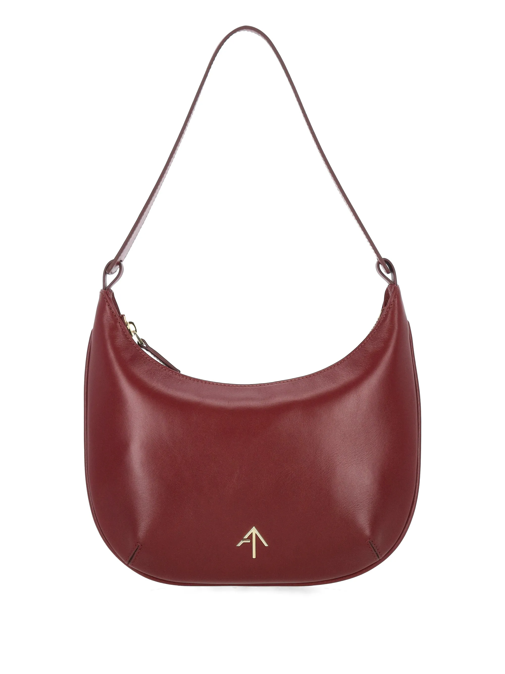 Manu Atelier Mini Hobo Purple Shoulder Bag