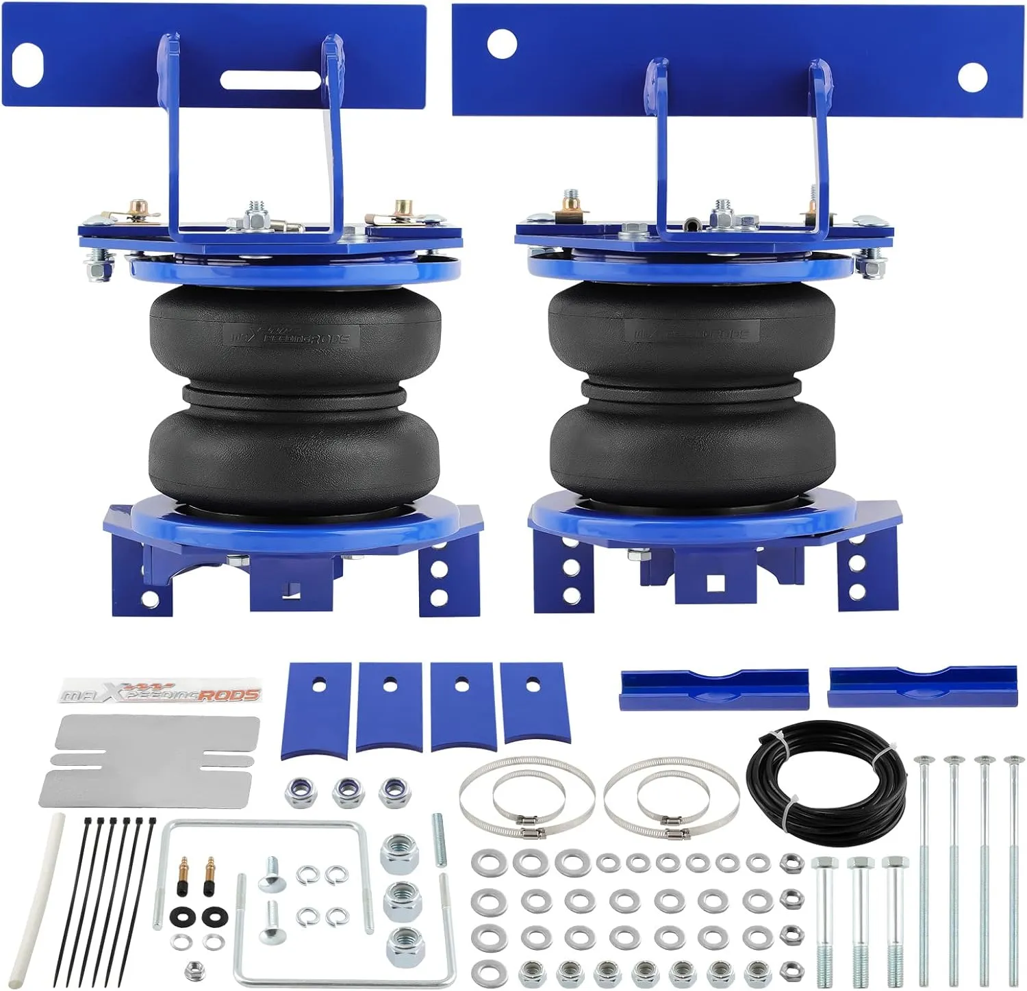 maXpeedingrods 7500 lbs Air Suspension Bags Kit for Ford F-250 F-350 F-450 Super Duty 4WD 2017-2019 Air Helper Spring Kit