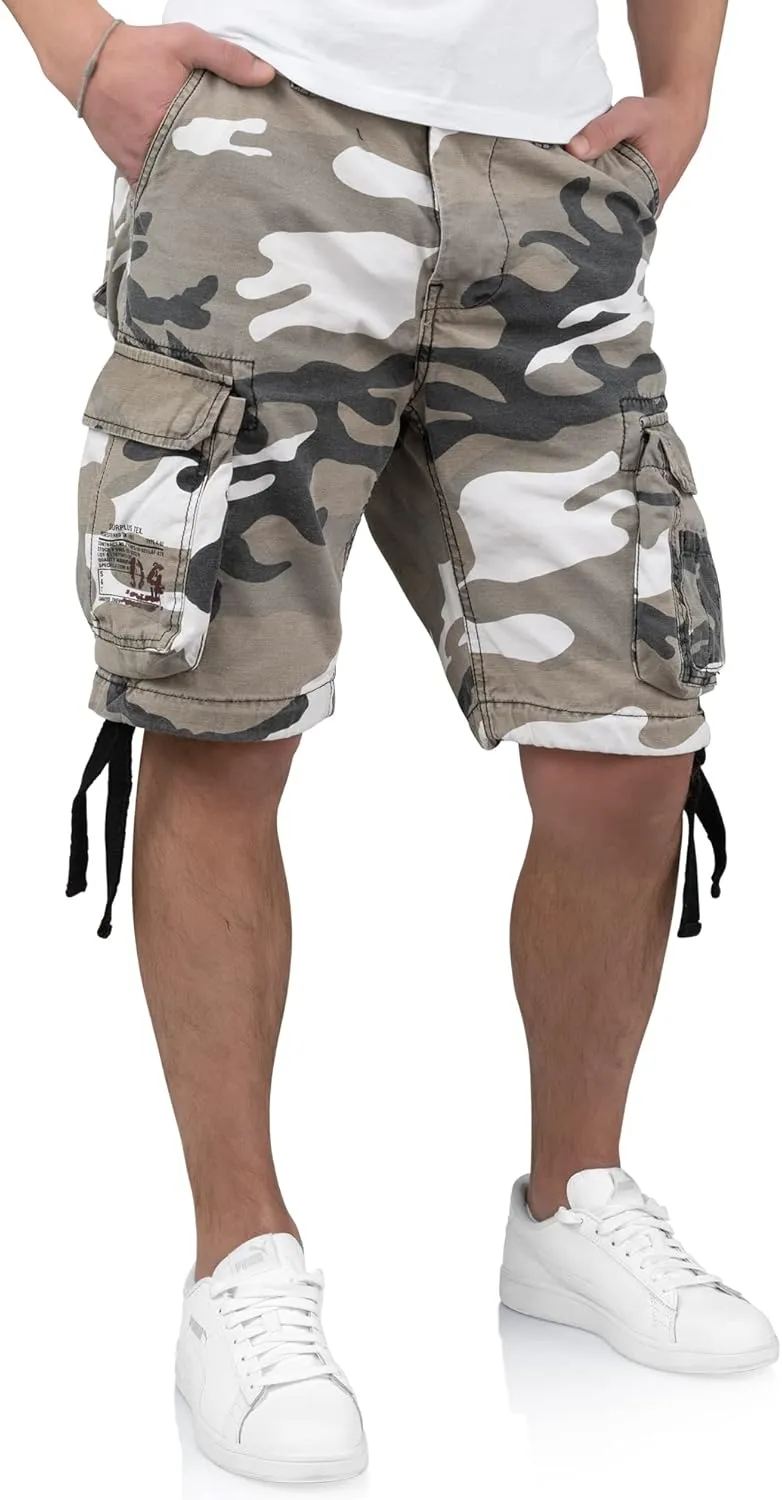 Men's Airborne Vintage Shorts Washed Urban
