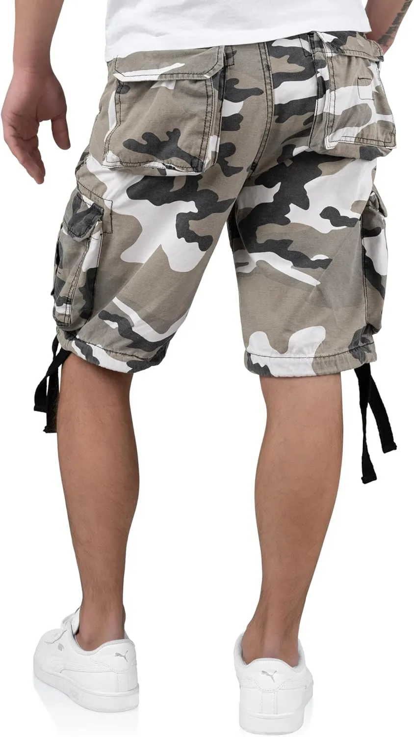 Men's Airborne Vintage Shorts Washed Urban