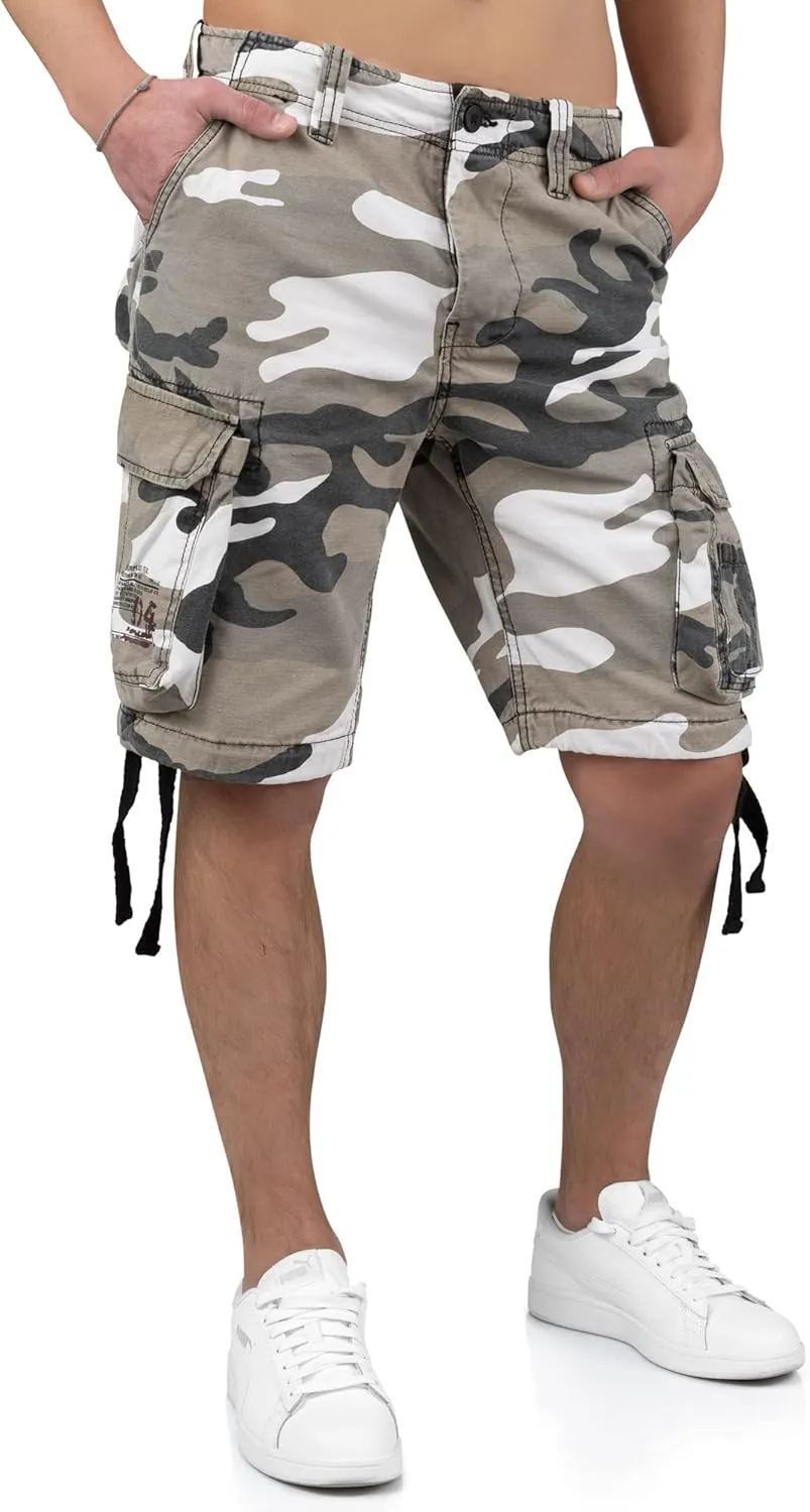 Men's Airborne Vintage Shorts Washed Urban