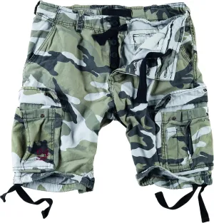 Men's Airborne Vintage Shorts Washed Urban