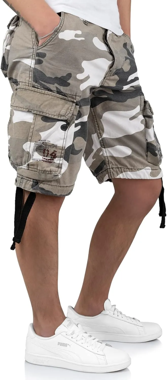Men's Airborne Vintage Shorts Washed Urban