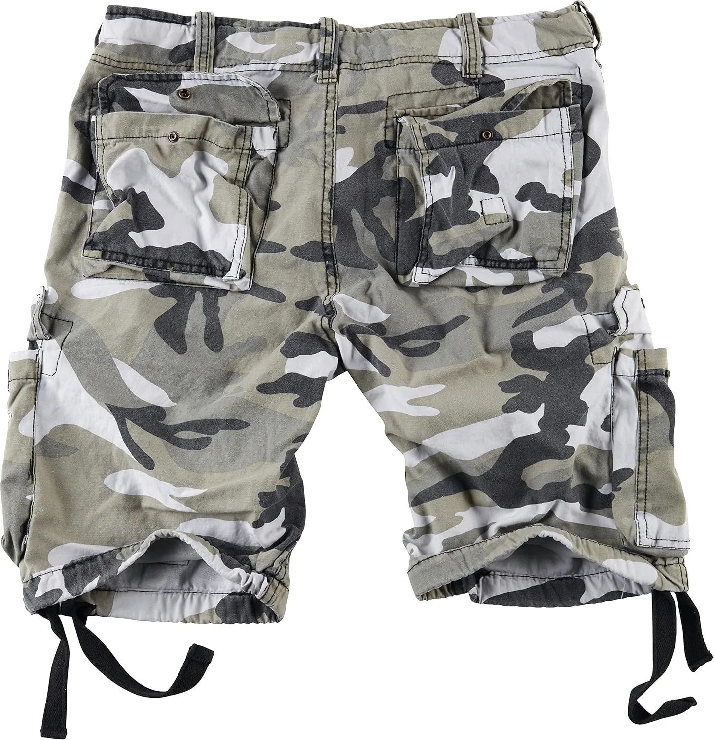 Men's Airborne Vintage Shorts Washed Urban