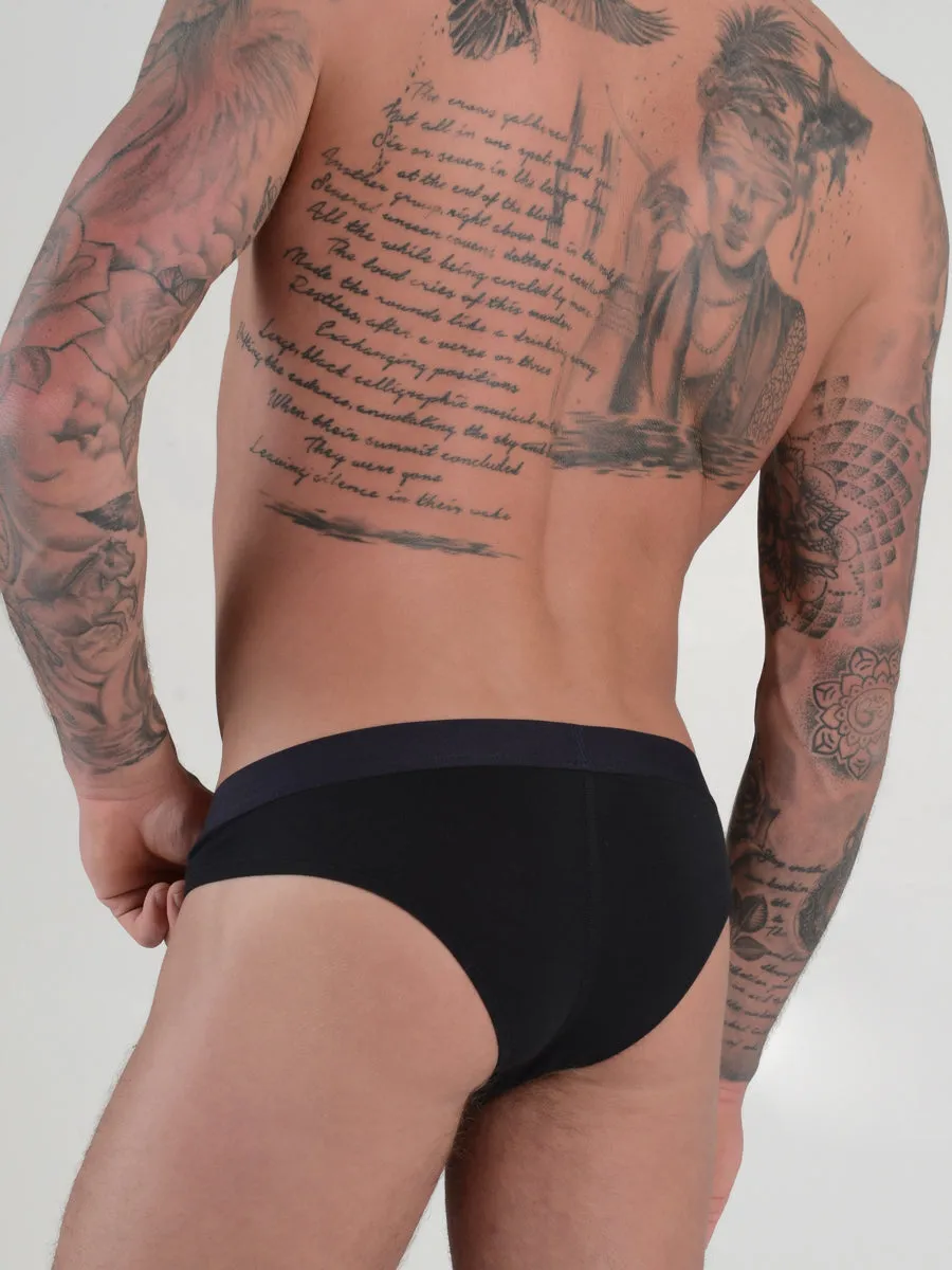 Men's Brazilian Brief - Black