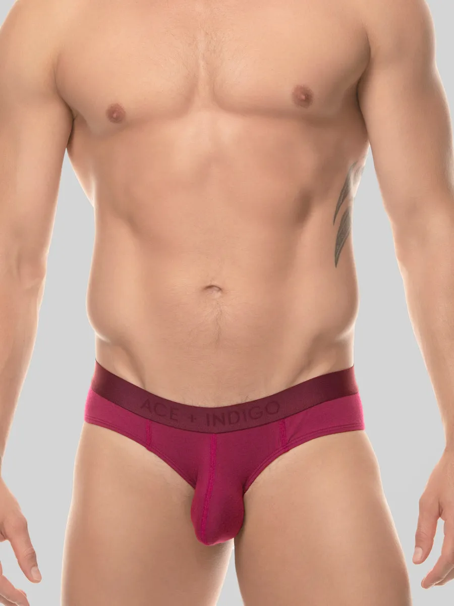 Men's Brazilian Brief - Plum