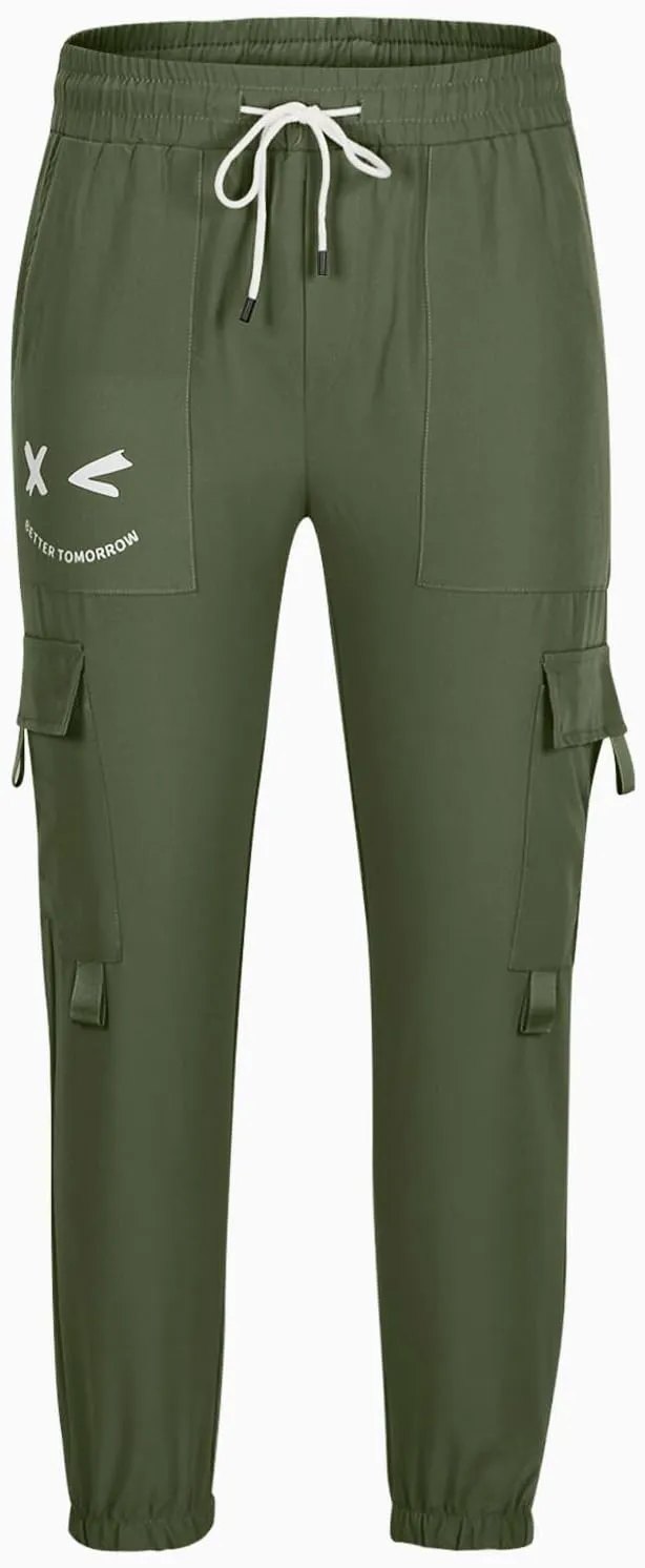 Mens Caro Pants Casual Athletic Work Hiking Joggers Elastic Waist Loose Baggy Utility Outdoor Fashion Sweatpants