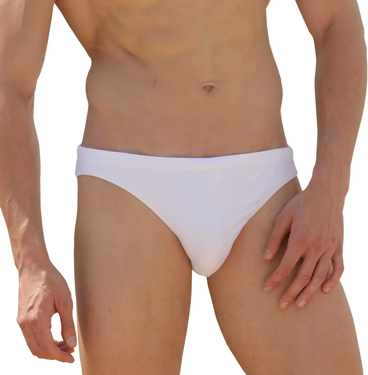 Mens Gradient Swim Briefs Stylish Comfortable Bikini Swimwear Sexy Micro Swimsuit Bathing Suit