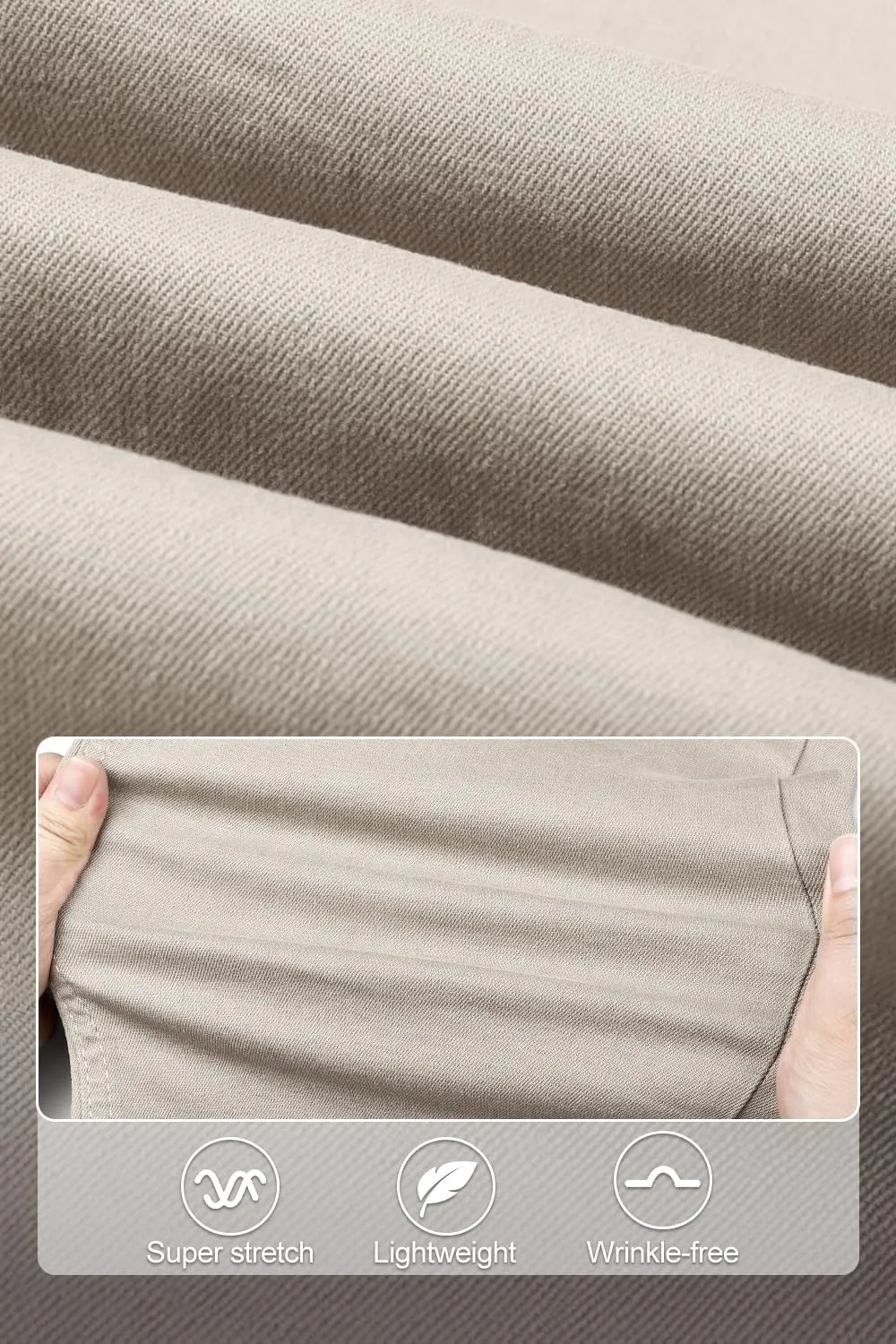 Mens Jeans Skinny Stretch Premium High Rise Colored Jeans Expandable Waist