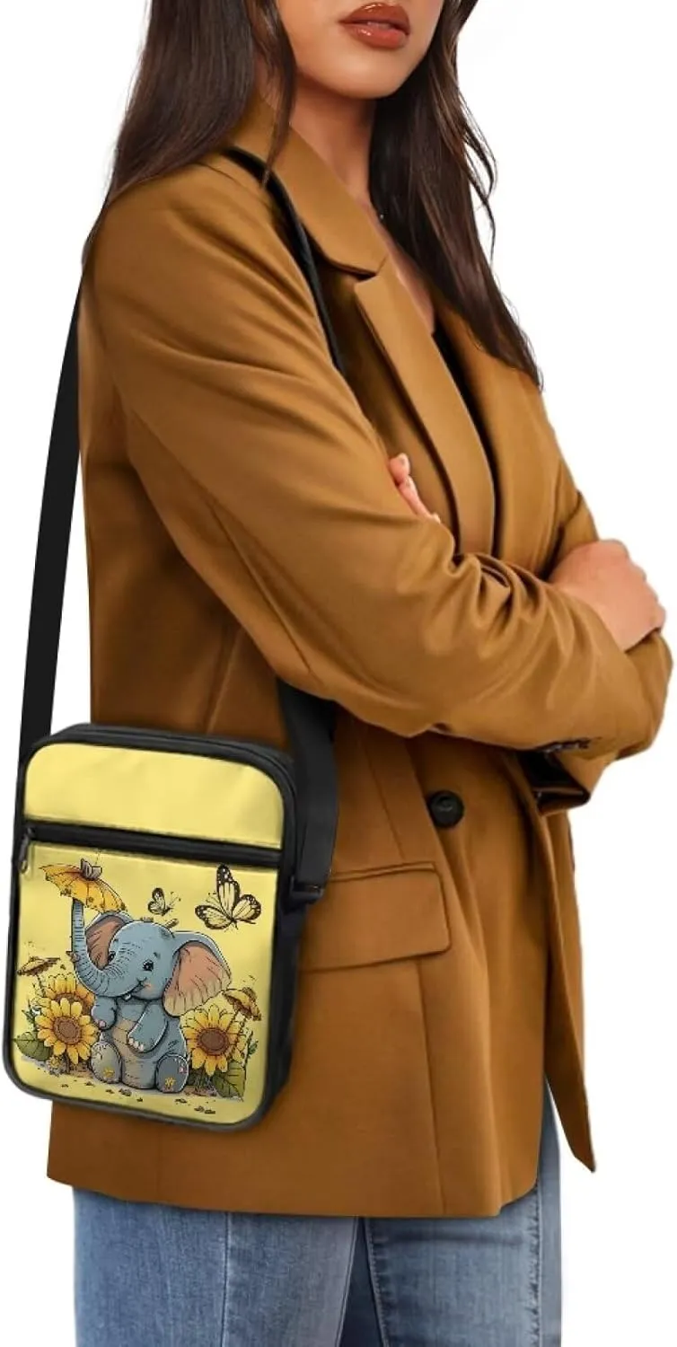 Messenger Bag for Women Crossbody Bag for Kids Satchel Bag Cell Phone Bag Purse