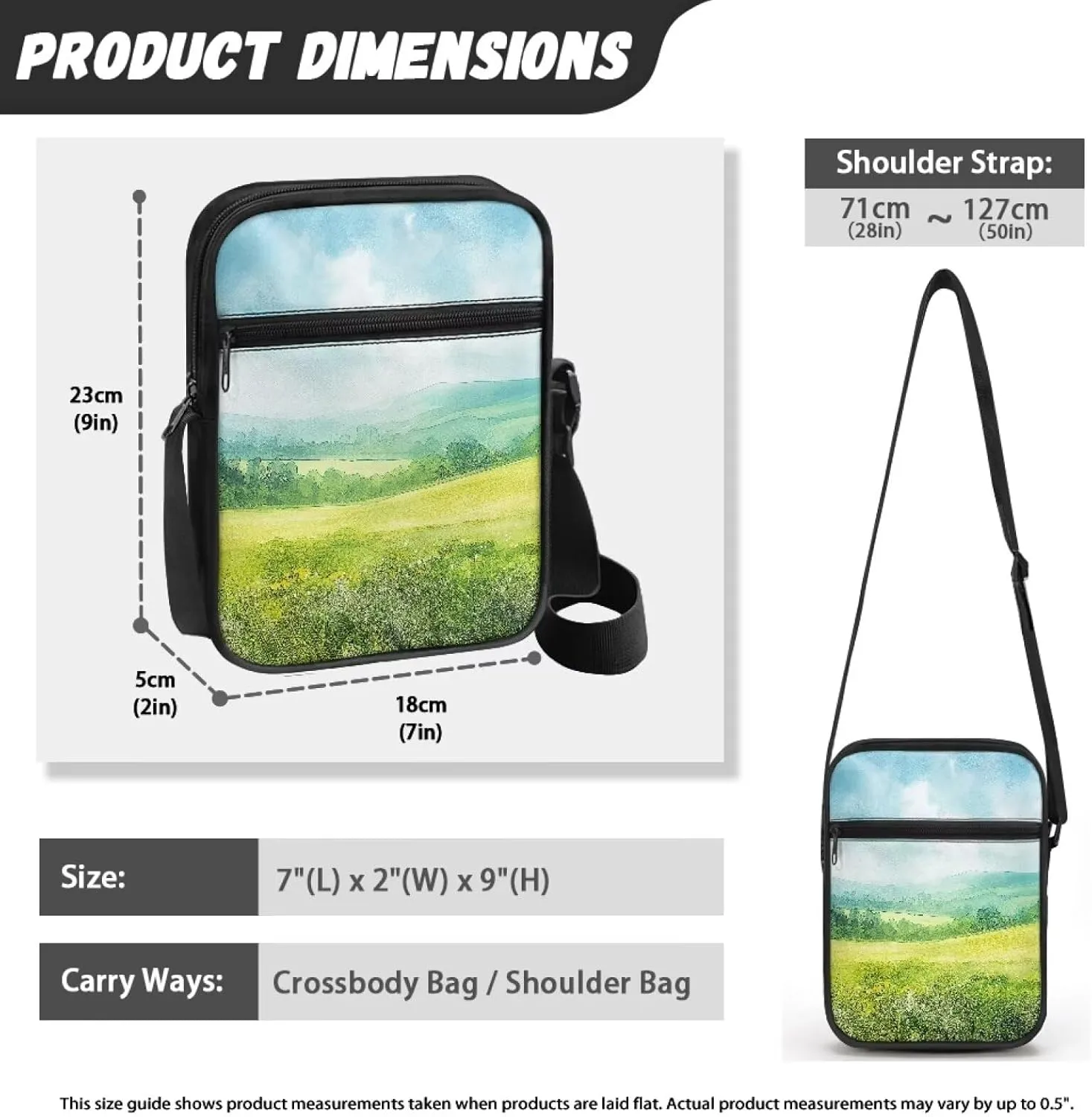 Messenger Bag for Women Small Crossbody Bag Purse with Adjustable Strap Cell Phone Bag