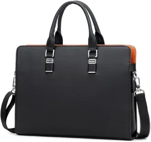 Messenger Bags Fashion Men Briefcase Bag Business Leather Large Shoulder Messenger Tote Bags Office Handbag Laptop Computer Bag