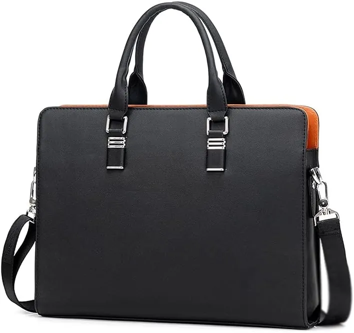 Messenger Bags Fashion Men Briefcase Bag Business Leather Large Shoulder Messenger Tote Bags Office Handbag Laptop Computer Bag