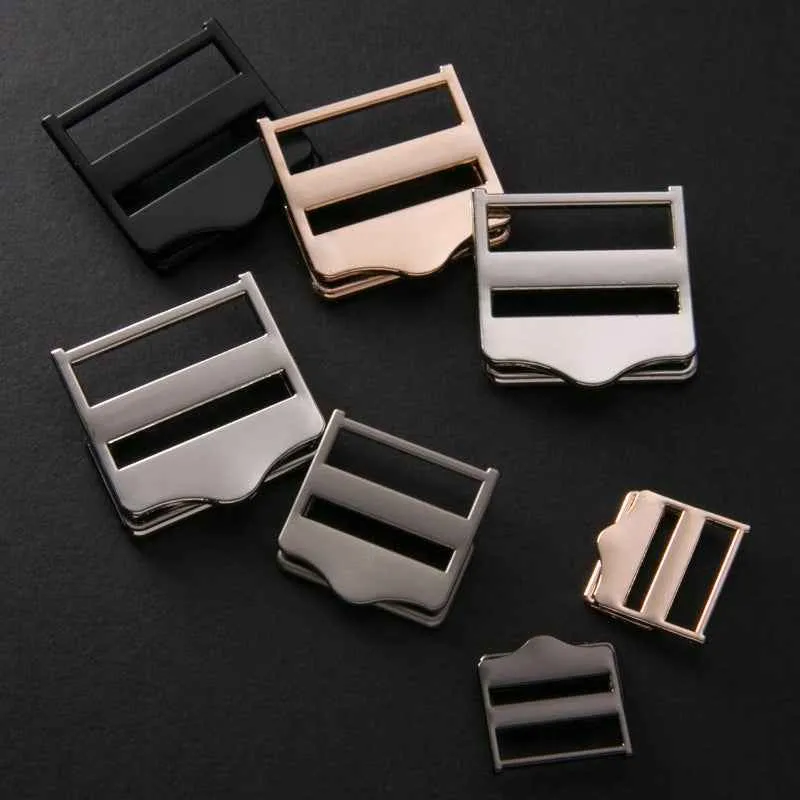 Metal Backpack Heavy-Duty Strap Adjusters Buckles 20 Pack (5 Colors)