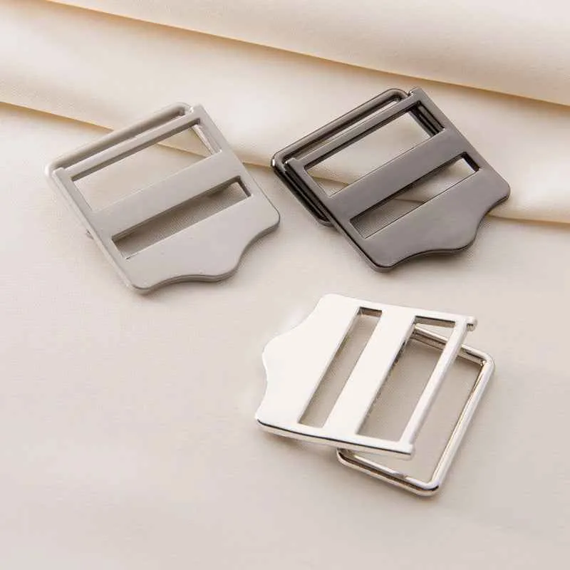 Metal Backpack Heavy-Duty Strap Adjusters Buckles 20 Pack (5 Colors)