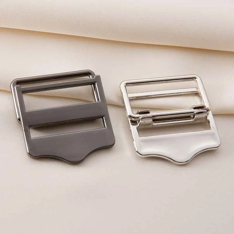 Metal Backpack Heavy-Duty Strap Adjusters Buckles 20 Pack (5 Colors)