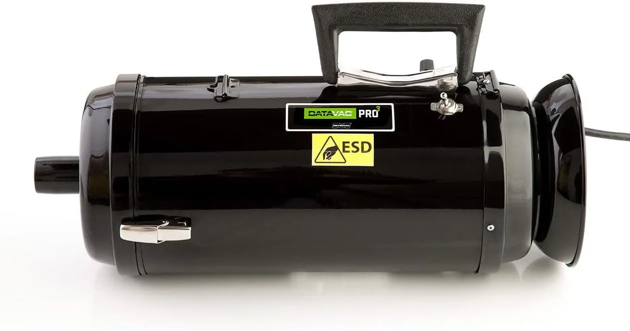 METROVAC DV-3-ESD1V Datavac ESD Maintenance System, Powered Vacuum/Blower, Ultimate Cleaning of Electronic Equipment, Computers, Printers, Copiers