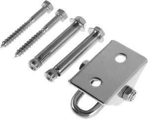 Milisten Stainless Steel Swing Hangers 360° Rotating Swing Hooks Easy Install for Ceiling Mount