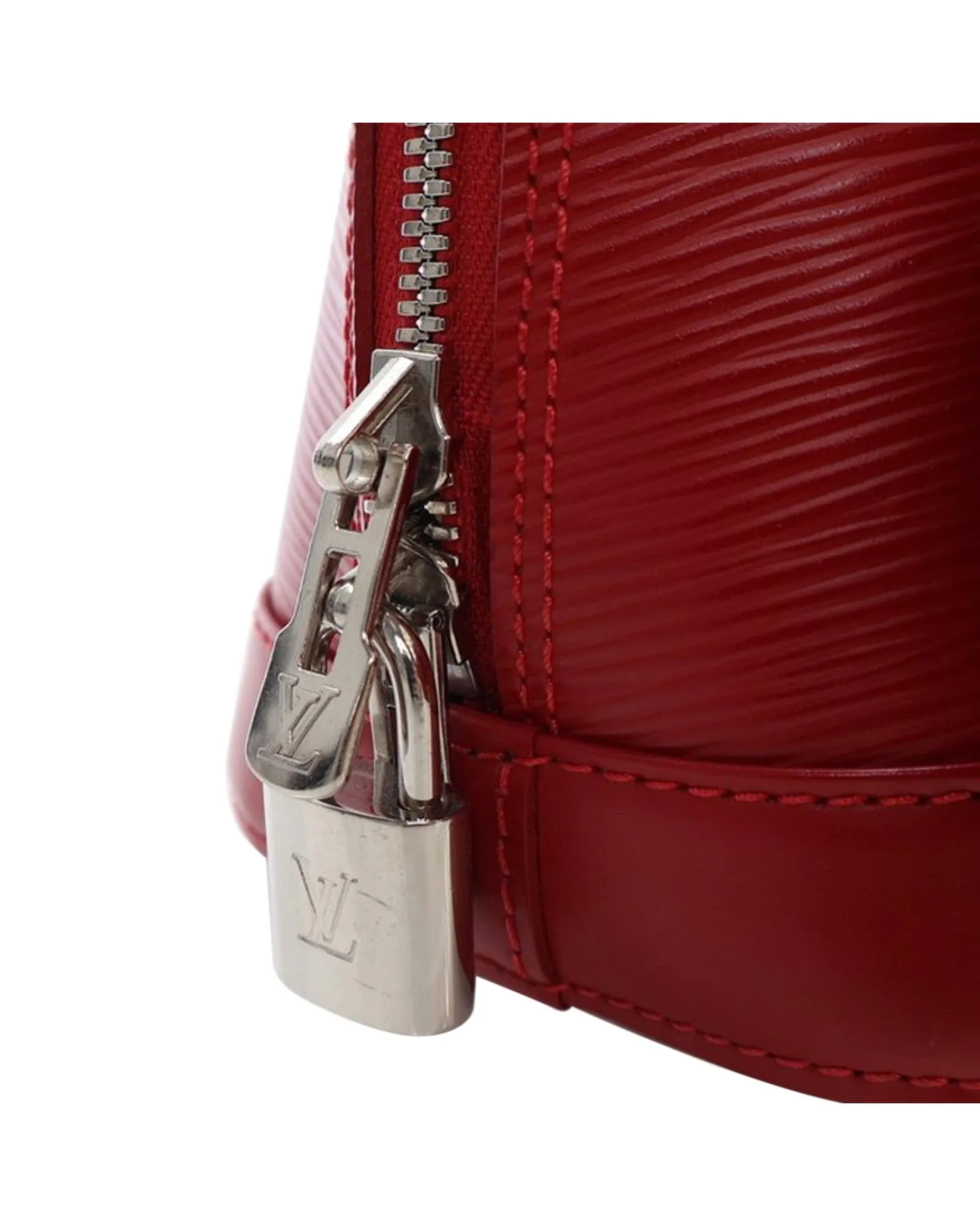 Mini Pochette Accessoires handbag Epi Leather Red