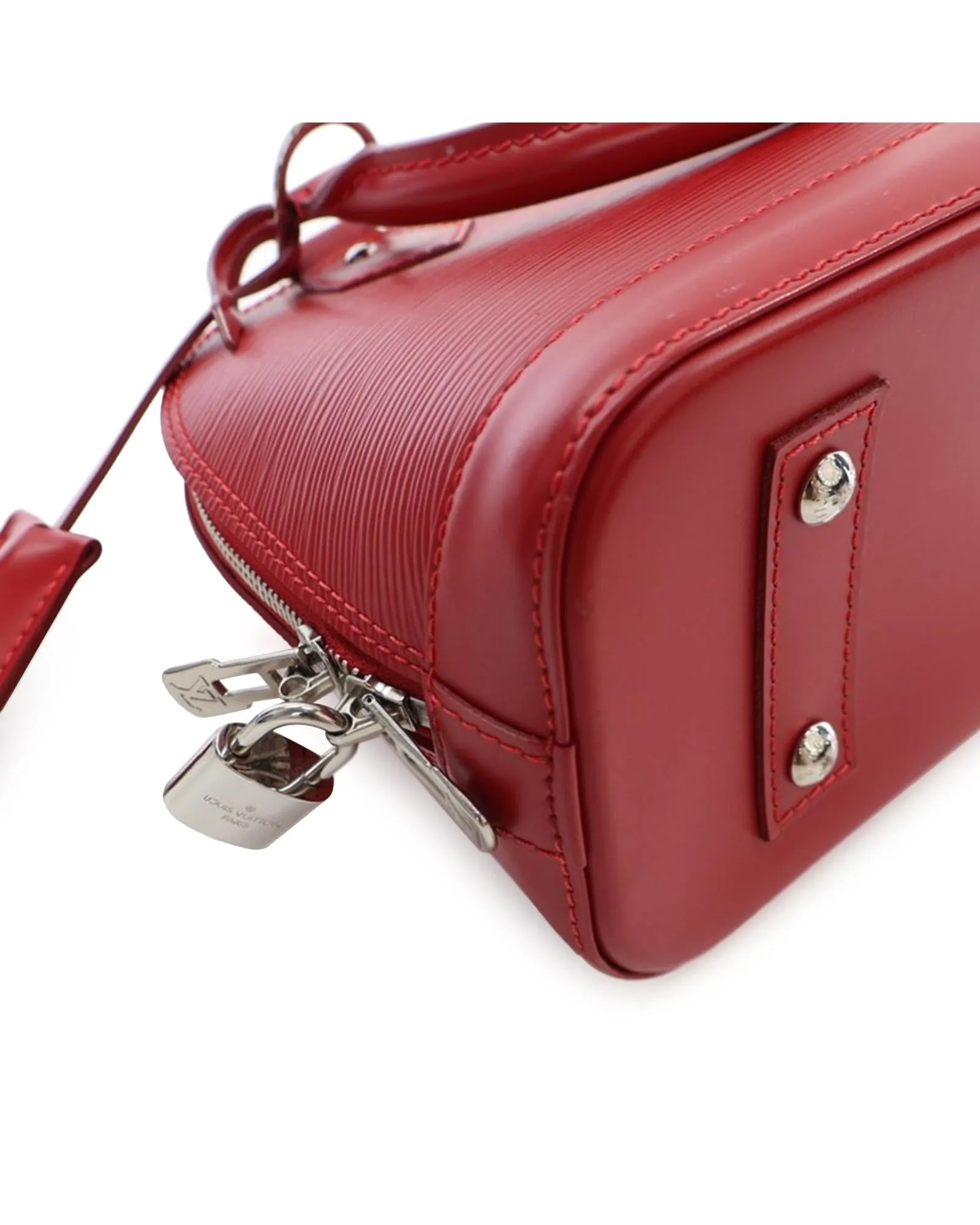 Mini Pochette Accessoires handbag Epi Leather Red