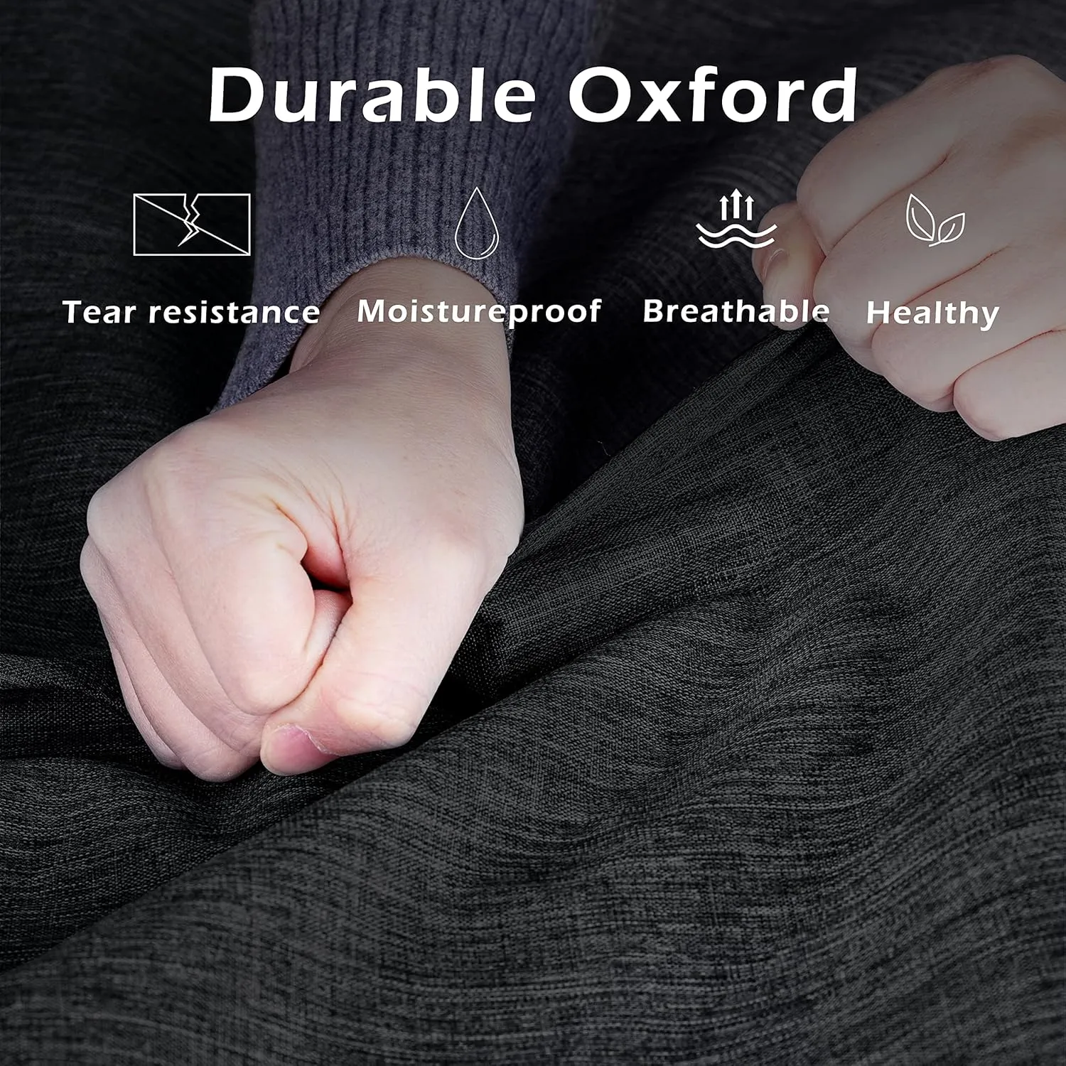 MISSLO Hanging Garment Bags for Travel Suit Bags for Closet Storage 50" Moving Bags for Clothes Dress Cover for Coat, Jacket, Shirt, Clothing, Black