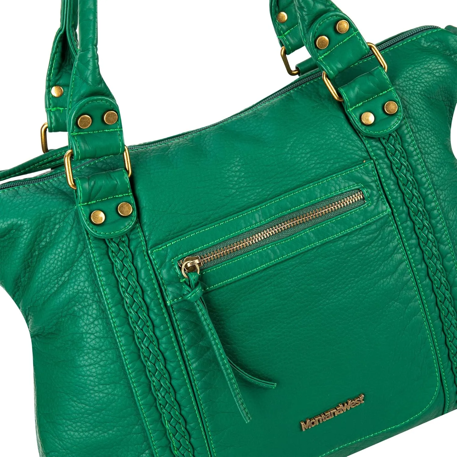 Montana West Washed Leather Hobo Bags for Women Roomy Handbags with Crossbody Strap
