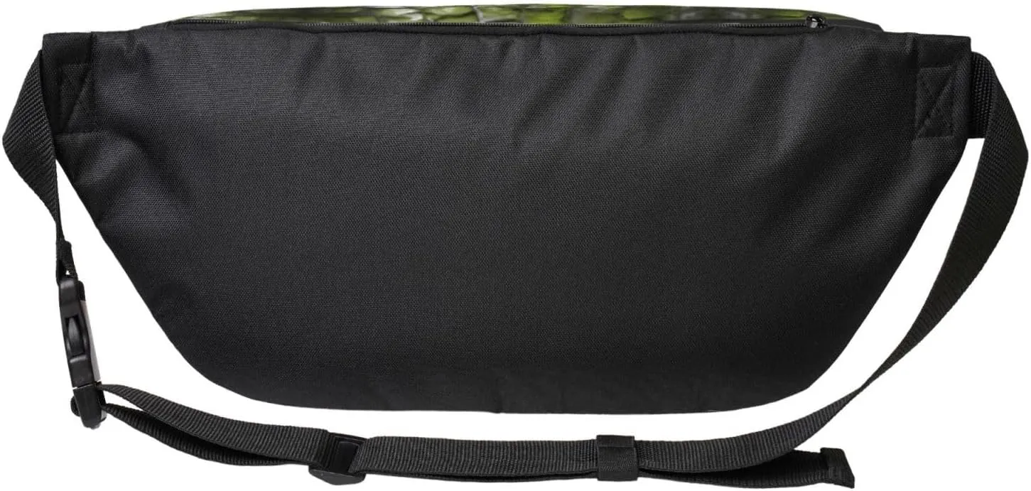 Moss Stone Pavement Multi-Purpose Fanny Pack and Crossbody Bag - High Capacity with Zipper Pockets, Ideal for Men and Women
