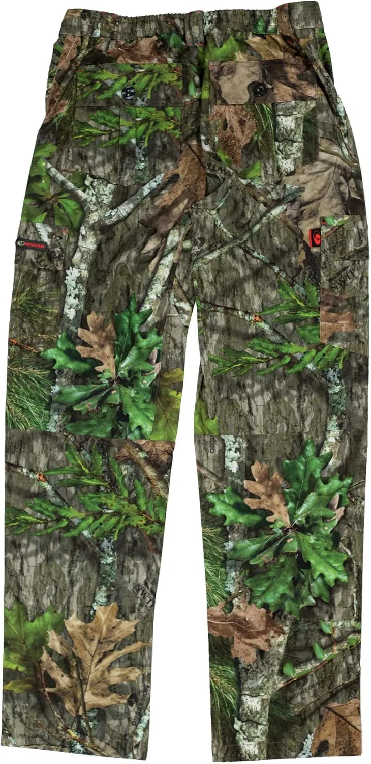 Mossy Oak Men's Lightweight Camo Hunting Pants Tibbee