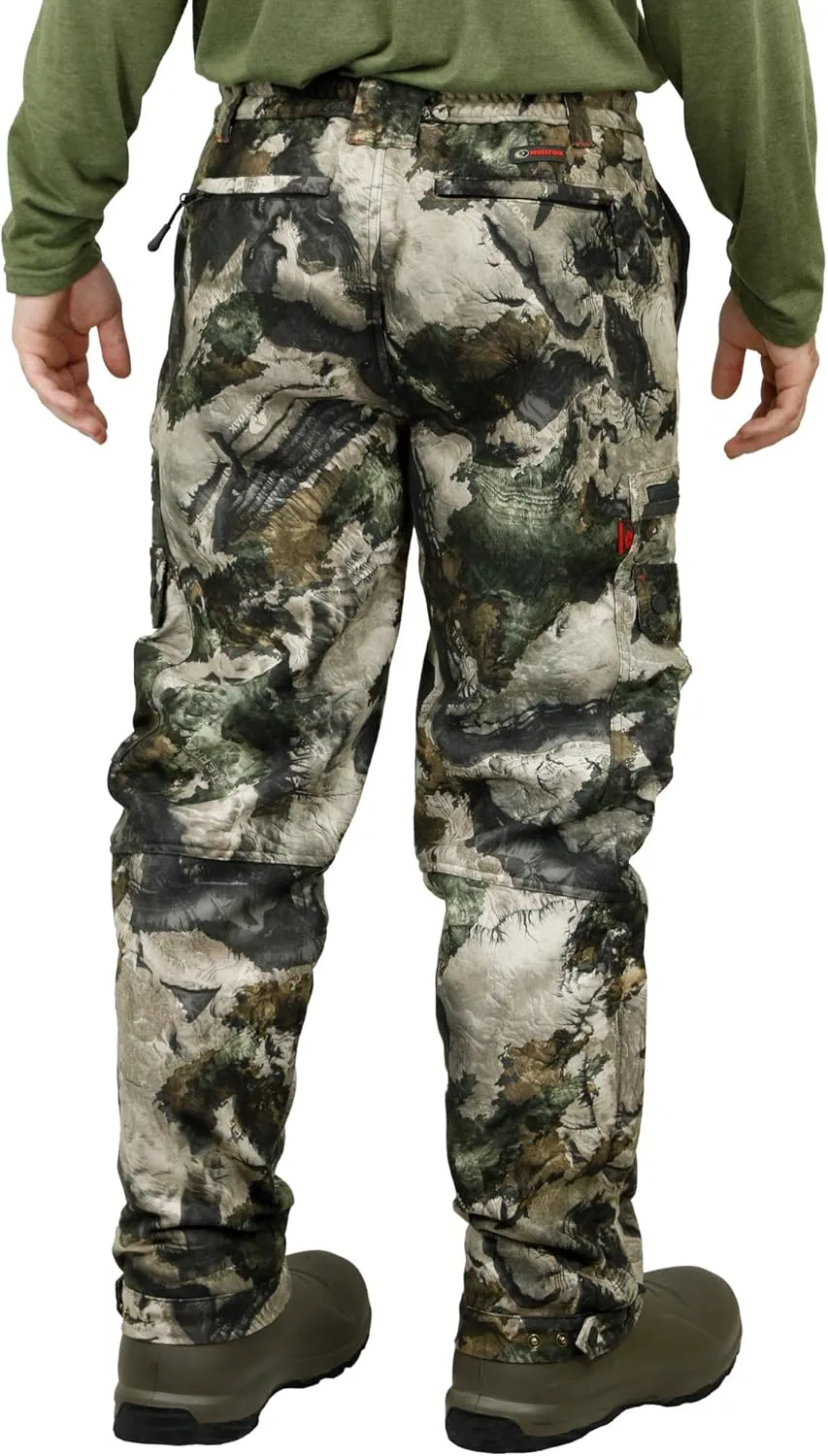Mossy Oak Sherpa Fleece Lined Camo Hunting Pants for Men