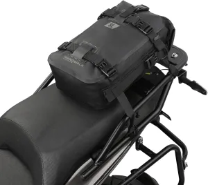 Motorcycle Tail Bag,Rhinowalk Waterproof Tail Bag,Motorcycle Rear Seat Bag,Motorbike backpack,Rhinowalk Side Bag,Black 8L