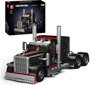 Mould King 10037 Heavy-Duty Tow Truck Building Toy Set, MOC Road Trailers Building Toys, Technology Wreckers Toy for Kids Age 8  (1,797 Pieces)
