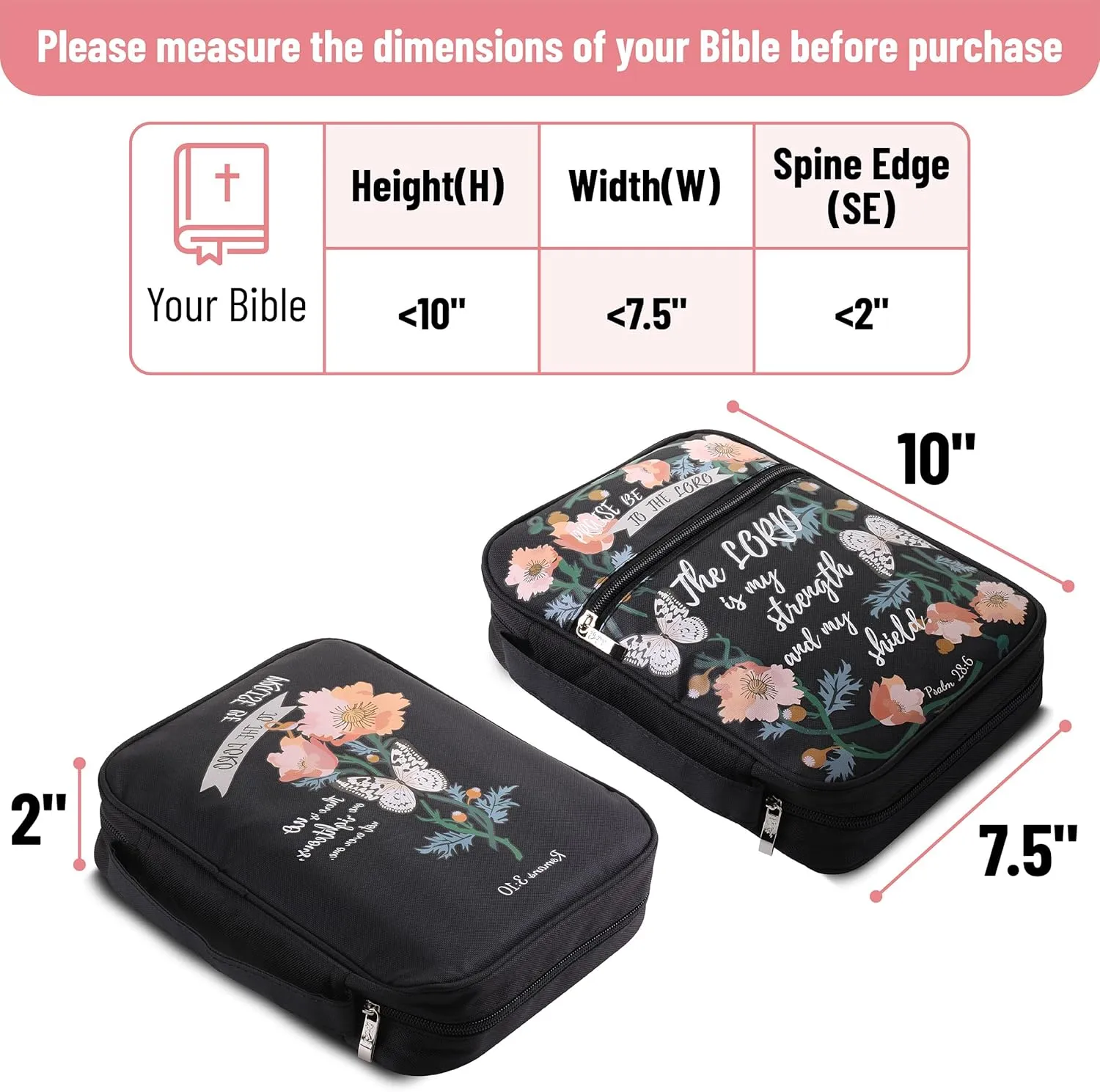 Mr. Pen- Bible Case, Bible Bag, Bible Covers, Bible Holder, Bible Bags Canva, Study Bible Case, Bible Cases
