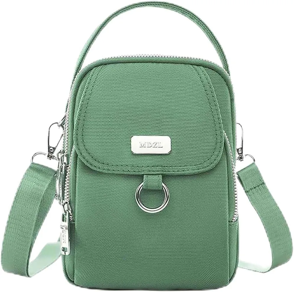 Multi Compartment Crossbody Bag for Women, Lightweight Casual Women Shoulder Bag Suitable for Travel Hiking Walking Use