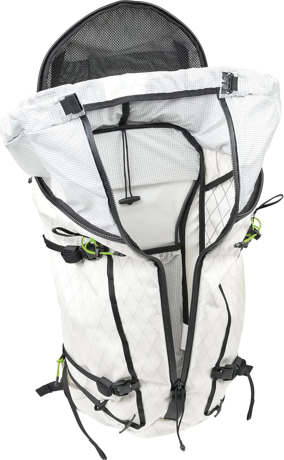 MYSTERY RANCH Scree 33 Backpack - Technical Hiking Daypack, White/Limeade, L