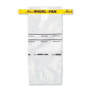 Nasco | B01297WA | Whirl-Pak Sterile Sample Bags with Write-On Surface | 24 oz (710mL) (Box of 500)