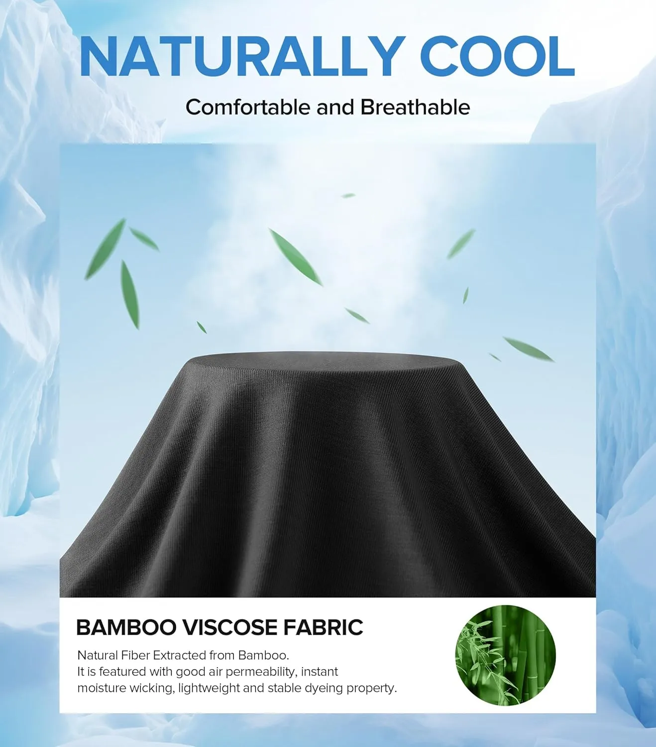 Natural Feelings Men's Underwear Viscose from Bamboo Boxer Briefs Underwear Pack for Men