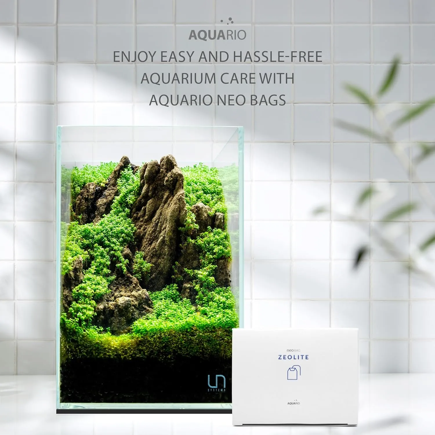 Neo Zeolite - Aquarium Filter Media - Aquarium Ammonia Remover & Heavy Metal Adsorption, Enhances Water Quality, Reduces Nitrate Build-Up, Ideal for Aquatic Habitats - 8-Count Bags