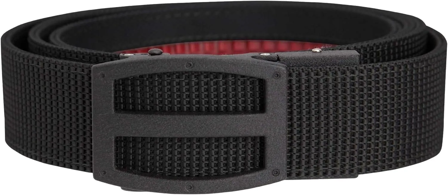 Nexbelt Titan Ratchet EDC Tactical Gun Belt – 1.5" Micro-Adjustable Strap, Quick-Release, Fits Up to 50" Waist, IWB/OWB