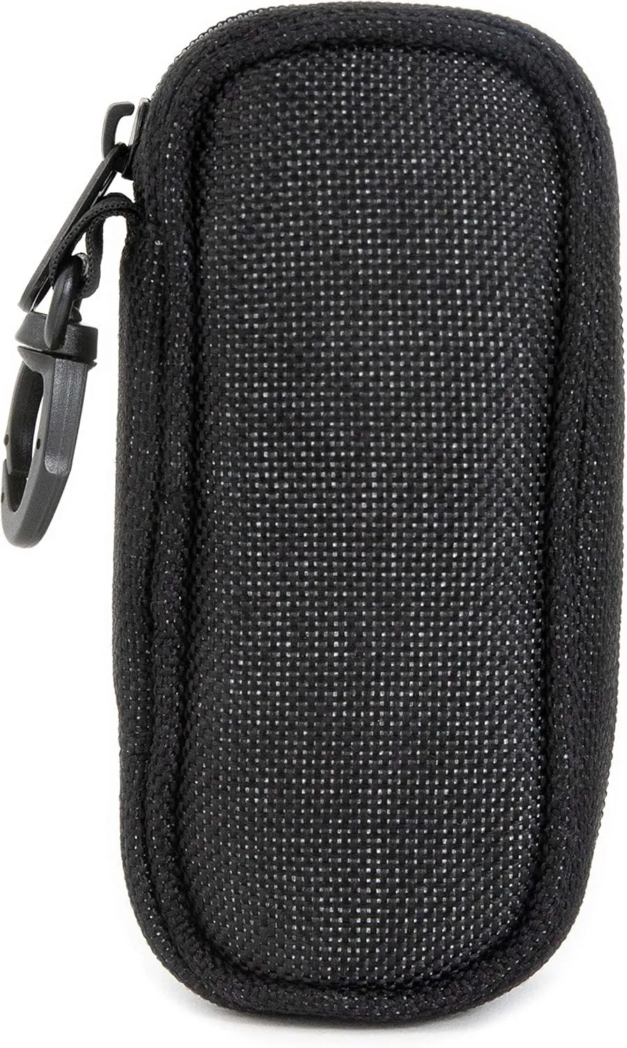 Nickel Bags Pod Key Chain | Travel Pouch with Padded Interior (Black, 5 in)