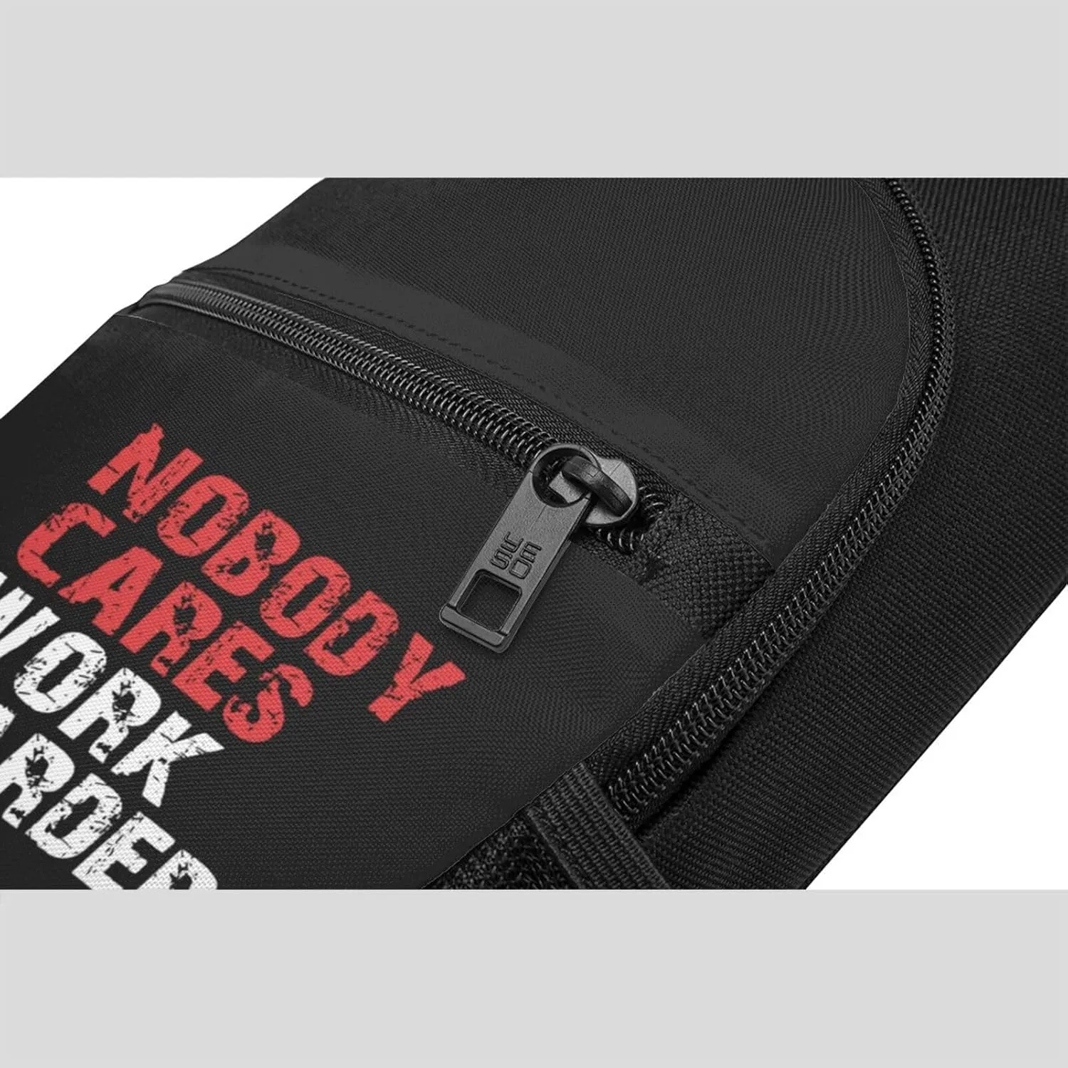 Nobody Cares Work Harder Adjustable Fanny Pack Waist Bag For Travel Sports
